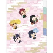 鬼滅の刃 ゆらふわインデックスクリアファイル フラワーver. [キャラクターグッズ]