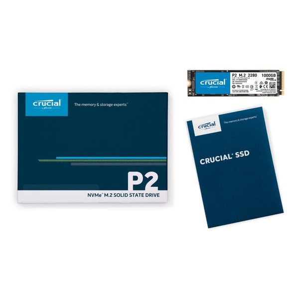 Crucial P1 CT1000P1SSD8JP M.2 1TB 新品未開封の+stbp.com.br