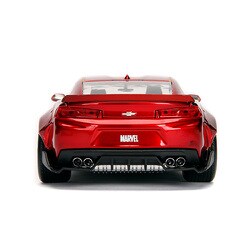【未開封】1/24スケール・ダイキャストビークル アイアンマン＆シボレー カマロ　2016 マーベル』1／24スケール・ダイキャストビークル アイアン