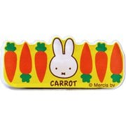 ミッフィー アクリルマグネットバッジ CARROT イエロー [キャラクターグッズ]