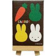 ミッフィー ミニキャンバスアート CARROT ブラウン [キャラクターグッズ]