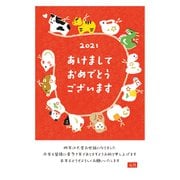 年賀はがき 和-Life FS1-8 21-028