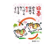 年賀はがき スタンダードカラー 5P NO.15 A15