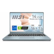 薄型・軽量ビジネス・クリエイターノートPC/Core i7-1165G7/GeForce MX450 2GB GDDR5/14インチ フルHD sRGB相当/メモリ 16GB/SSD 512GB/Windows 10 Home MODERN-14-B11SB-030JP
