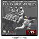 MF-11A 現用 米 アメリカ海軍空母カタパルトオフィサー&パイロット 4体入 [1/32スケール レジンキット]