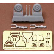SBM72061 フィアット G.50/G.50bis 着陸装置 フライ用 [1/72スケール ディティールアップパーツ]