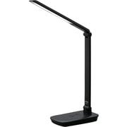 LEDデスクライト Qi充電シリーズ 平置きタイプ 調光 ブラック LDL-QFD-B