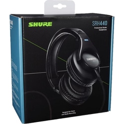 ヨドバシ.com - Shure シュア SRH440BK-A [SRH440 密閉ダイナミック型