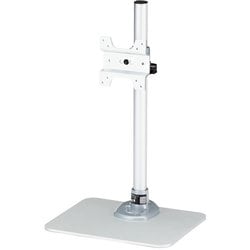 液晶モニタースタンド スチール製 シルバー ARMPIVSTND