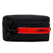 ML-029 Black/Red [Waist Bag ダブルファスナー開閉式 ブラック/レッド 6L]