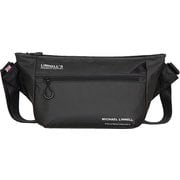 MLAC-06 Black [ショルダーバッグ Wファスナー開閉式 ブラック 10L]