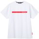 ML-TS-01-M [T-shirt 半袖Tシャツ Mサイズ ホワイト/レッド]