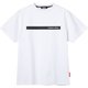 ML-TS-01-M [T-shirt 半袖Tシャツ Mサイズ ホワイト/ブラック]