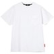 ML-TS-03-M [Pocket T-shirt 半袖Tシャツ Mサイズ ホワイト/ホワイト]