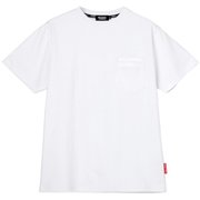 ML-TS-03-L [Pocket T-shirt 半袖Tシャツ Lサイズ ホワイト/ホワイト]