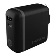 USB Type-C & USB Standard-A AC充電器 PD認証 30W ブラック GP-ACCA30SR/B