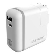 USB Type-C & USB Standard-A AC充電器 PD認証 30W ホワイト GP-ACCA30SR/W