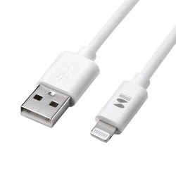 USB Type-A to Lightningケーブル MFi認証 2m ホワイト KB-IPLT20K2W