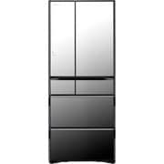 冷蔵庫(615L・フレンチドア) 6ドア クリスタルミラー R-WXC62N X
