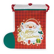クリスマス サンタソックスバッグ 3Lサイズ 007901