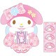 サンリオキャラクターズ ダイカットポチ袋 シール付 マイメロディ 3枚入 914436