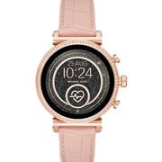 SOFIE マイケルコース レディース スマートウォッチ SS PKラバー 41mm MKT5068