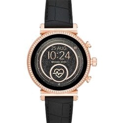 【新品!!】マイケルコース ☆ 腕時計 スマートウォッチ ソフィー シルバー マイケル・コースの新スマートウォッチ「ソフィー」撮影写真を