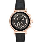 SOFIE マイケルコース レディース スマートウォッチ SS BKラバー 41mm MKT5069
