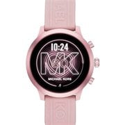 MKGO マイケルコース レディース スマートウォッチ SS PKラバー 43mm MKT5070