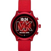 MKGO マイケルコース レディース スマートウォッチ SS BKラバー 44mm MKT5073