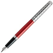 メトロポリタン デラックス ストライプレッドCT 万年筆 F(細字) 両用式 2125585