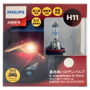 12362XVGS2 [H11-XVG エクストリームヴィジョンGフォース H11 12V55W 3500K 2個入り]