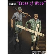 B6-35136 WWII ドイツ陸軍 クロスオブウッド 戦友よ安らかに [1/35スケール レジン製ミリタリーフィギュア]