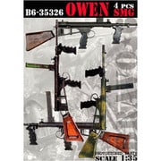 B6-35326 WWII/ベトナム戦争 オーストラリア オーウェン短機関銃 [1/35スケール レジン製パーツ]