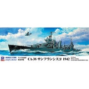 W227 アメリカ海軍 重巡洋艦 CA-38 サンフランシスコ 1942 [1/700スケール プラモデル]