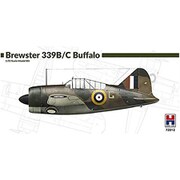 H2K72012 ブルースター339B/C バッファロー レジン製パーツ付 [1/72スケール プラモデル]