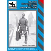 HAUF32100 米海軍 消防士 1941～45年 [1/32スケール レジン製ミリタリーフィギュア]