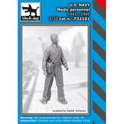 HAUF32101 米海軍 衛生要員 1941～45年 [1/32スケール レジン製ミリタリーフィギュア]