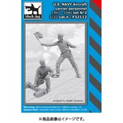 HAUF32112 米海軍 空母乗組員 1941～45年 セット No.2 HAUF32110 + F32111 [1/32スケール レジン製ミリタリーフィギュア]