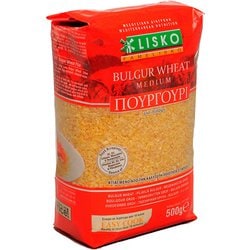 LISKO ブルガー小麦（中挽き） 500g