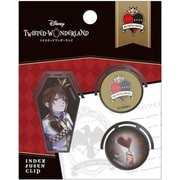 ディズニー ツイステッドワンダーランド インデックスふせんクリップ ハーツラビュル [キャラクターグッズ]