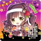ご注文はうさぎですか？BLOOM ぷちちょこ ラバーマットコースター ハロウィンVer. 千夜 [キャラクターグッズ]