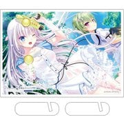 Summer Pockets サマポケ REFLECTION BLUE アクリルパネル 鳴瀬しろは＆野村美希 [キャラクターグッズ]