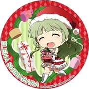 アイドルマスター ミリオンライブ！ テーマ缶バッジ クリスマスVer. 島原エレナ [キャラクターグッズ]