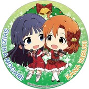 アイドルマスター ミリオンライブ！ テーマ缶バッジ クリスマスVer. 矢吹加奈＆最上静香 [キャラクターグッズ]