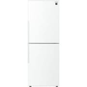 プラズマクラスター冷蔵庫 (280L・右開き) 2ドア 除菌機能 ホワイト系 SJ-PD28G-W