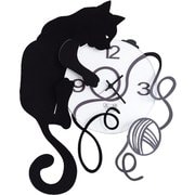 掛時計 Cat ball of wool 2598