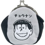 おそ松さん モフモフがまぐちポーチ A おそ松 [キャラクターグッズ]