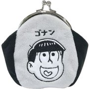 おそ松さん モフモフがまぐちポーチ E 十四松 [キャラクターグッズ]