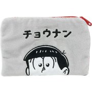 おそ松さん モフモフフラットポーチ A おそ松 [キャラクターグッズ]